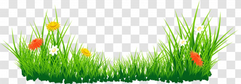 Easter Bunny Egg Clip Art - Grass - Free Cliparts Transparent PNG