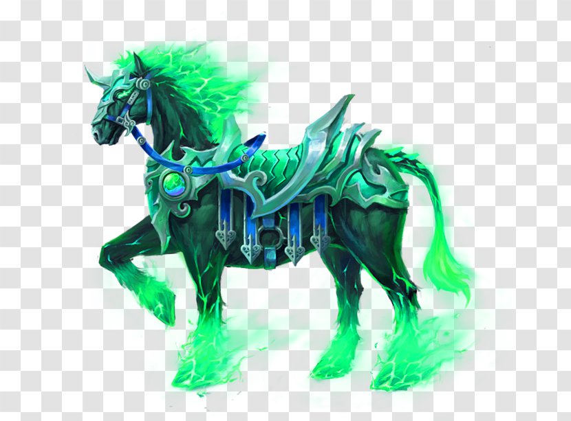 ArcheAge Horse Game - Green Gong Loaded Iron Decorative Patterns Transparent PNG
