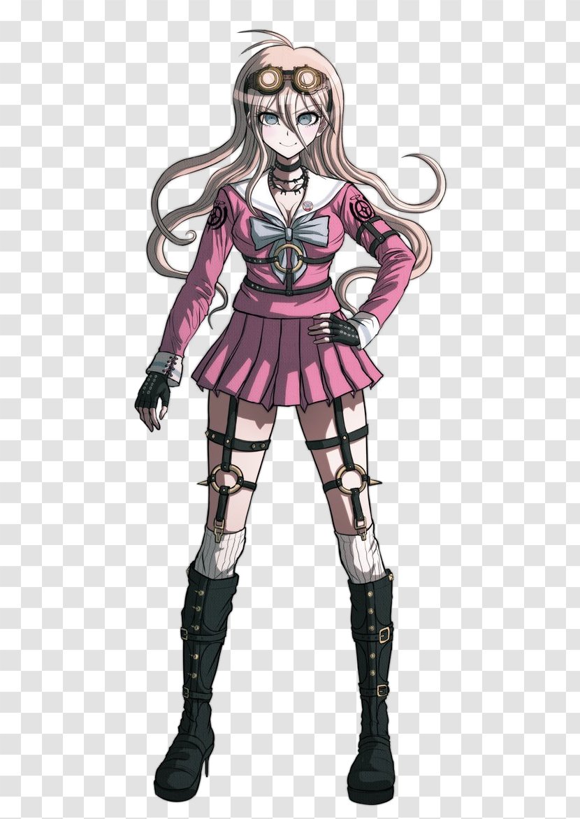 Danganronpa V3: Killing Harmony Cosplay Costume Clothing Iruma - Watercolor - Miu Transparent PNG