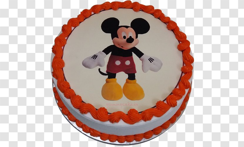 Mickey Mouse Minnie Stuffed Animals & Cuddly Toys Plush - Sugar Paste - Cartoon Birthday Cake Transparent PNG