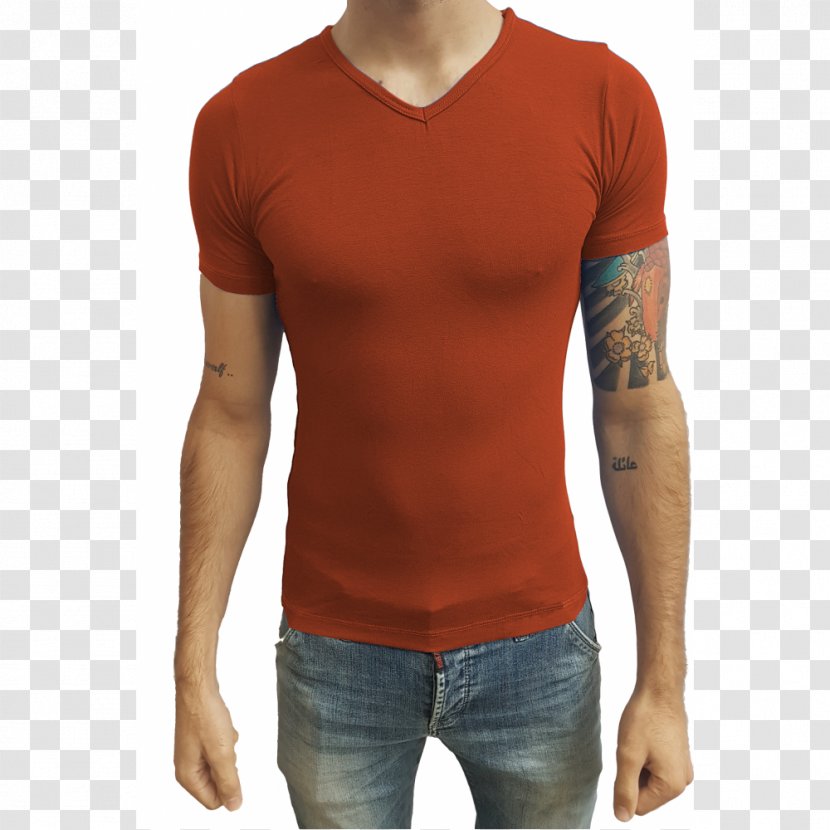 T-shirt Polo Shirt Red Collar Transparent PNG