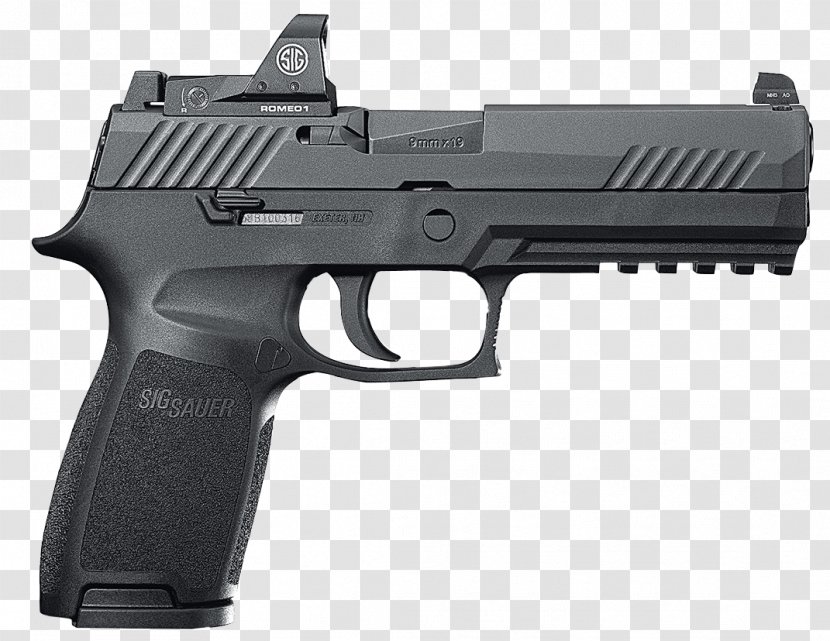 SIG Sauer P320 9×19mm Parabellum Pistol Firearm - Sig - Handgun Transparent PNG