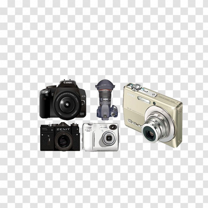 Digital Camera - Hardware - Realistic Transparent PNG