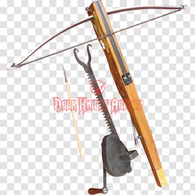 Crossbow Bolt Weapon Bow And Arrow Handloading - Recurve Transparent PNG