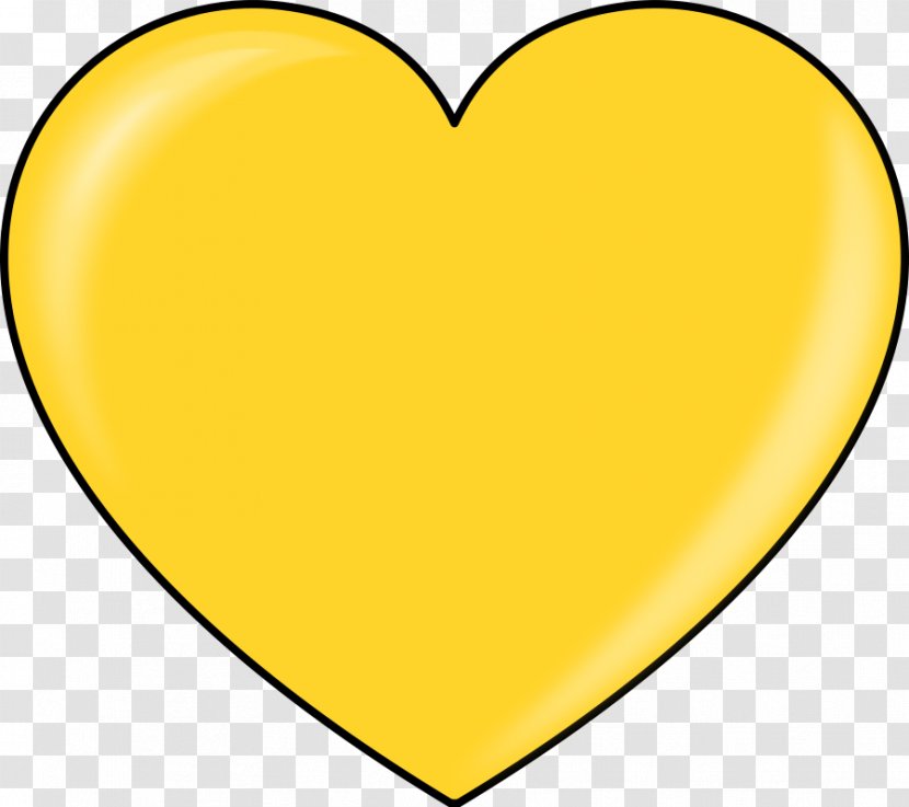 Gold Heart Clip Art - Valentines Day - Design Cliparts Transparent PNG