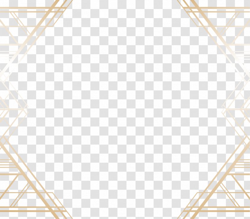 Shading Euclidean Vector Line - Pattern - Painted Gold Frame Transparent PNG