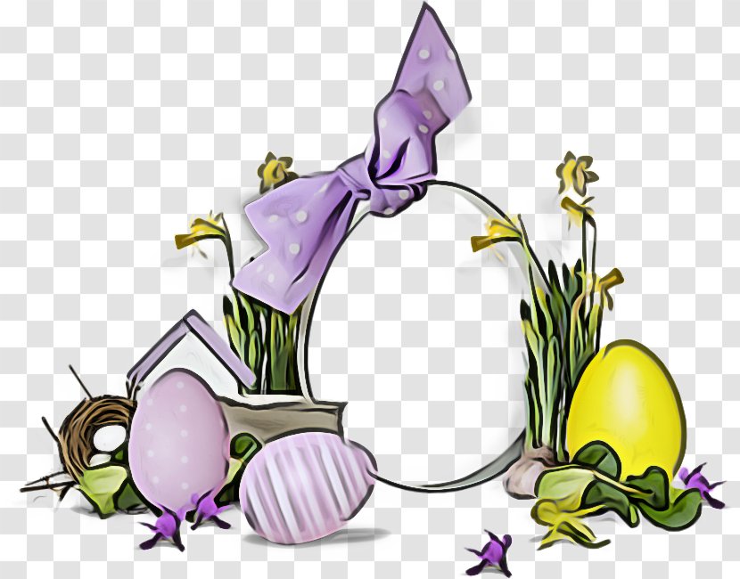 Easter Egg Background - Christmas - Crocus Plant Transparent PNG
