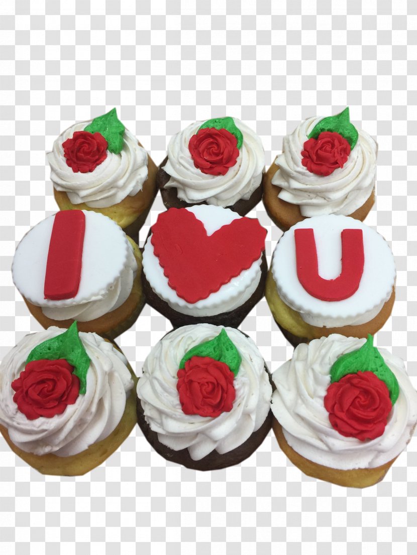 Cupcake Petit Four Muffin Frosting & Icing Buttercream - Whipped Cream - Cake Transparent PNG