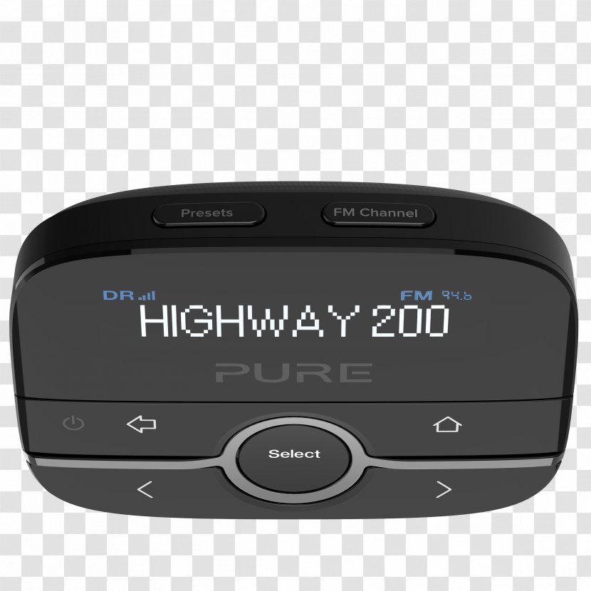 Digital Audio Broadcasting Car Radio Pure FM - Fm Transparent PNG