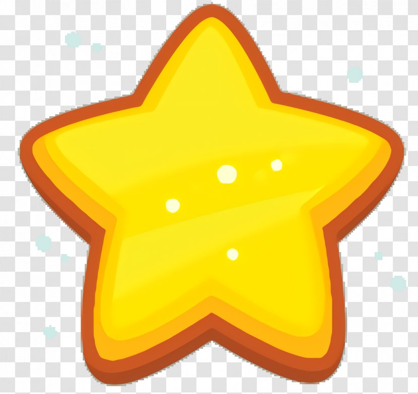 Star Symbol - Yellow Transparent PNG