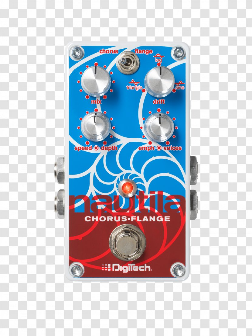 Flanging Effects Processors & Pedals Chorus Effect DigiTech Nautila - Tree - Guitar Transparent PNG