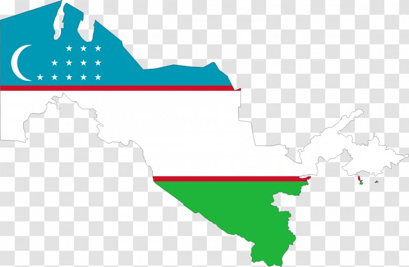 Flag Of Uzbekistan Clip Art Image Royalty-free - Area Transparent PNG