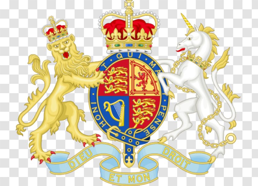 Royal Coat Of Arms The United Kingdom England Scotland - Monarch - Lion Family Transparent PNG