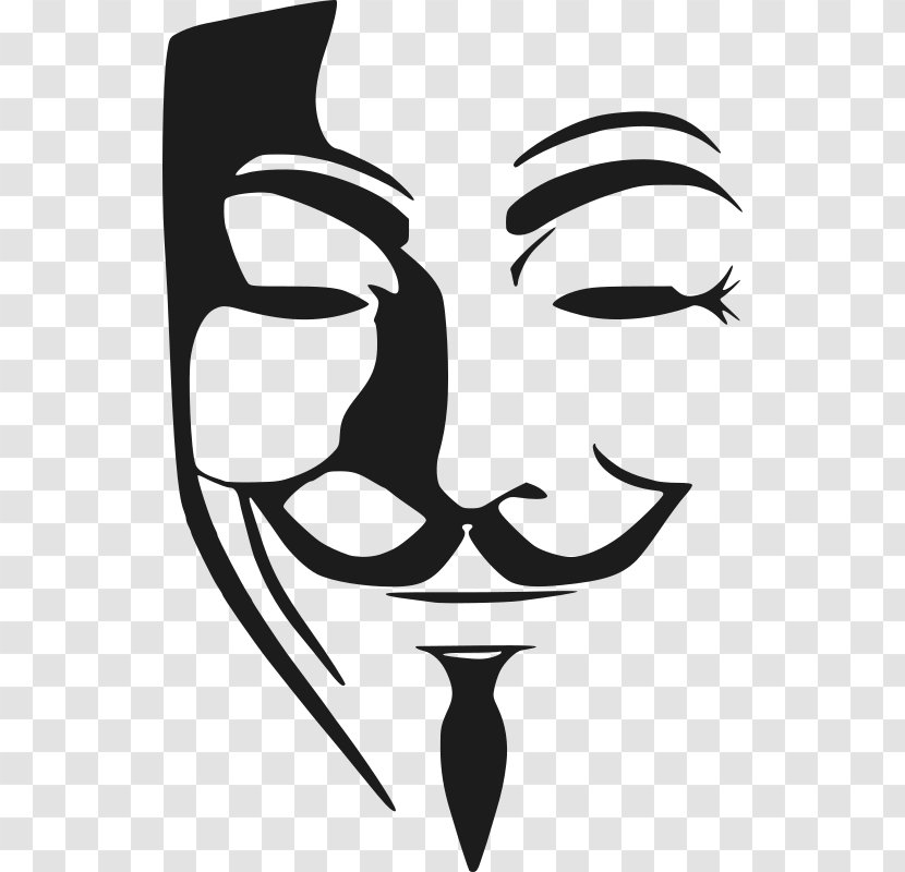 Evey Hammond Guy Fawkes Mask V For Vendetta - Art Transparent PNG