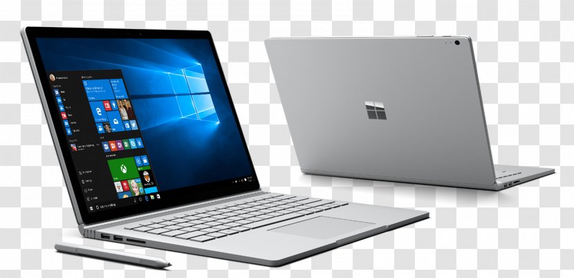 Laptop Surface Book 2 3 Microsoft - Windows 10 Transparent PNG