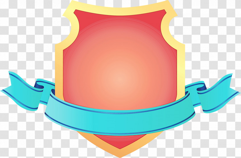 Turquoise Pink Shield Turquoise Transparent PNG