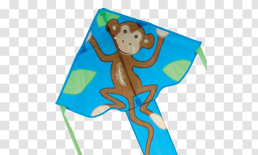 Monkey Primate Turquoise Animal Animated Cartoon - Toy - Sock Transparent PNG