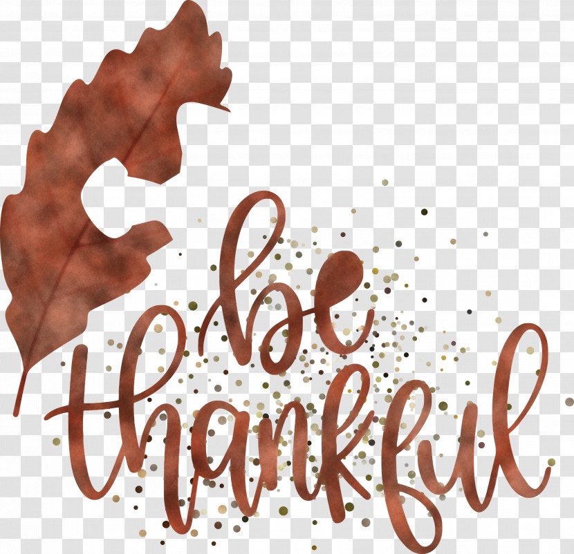 Thanksgiving Be Thankful Give Thanks Transparent PNG