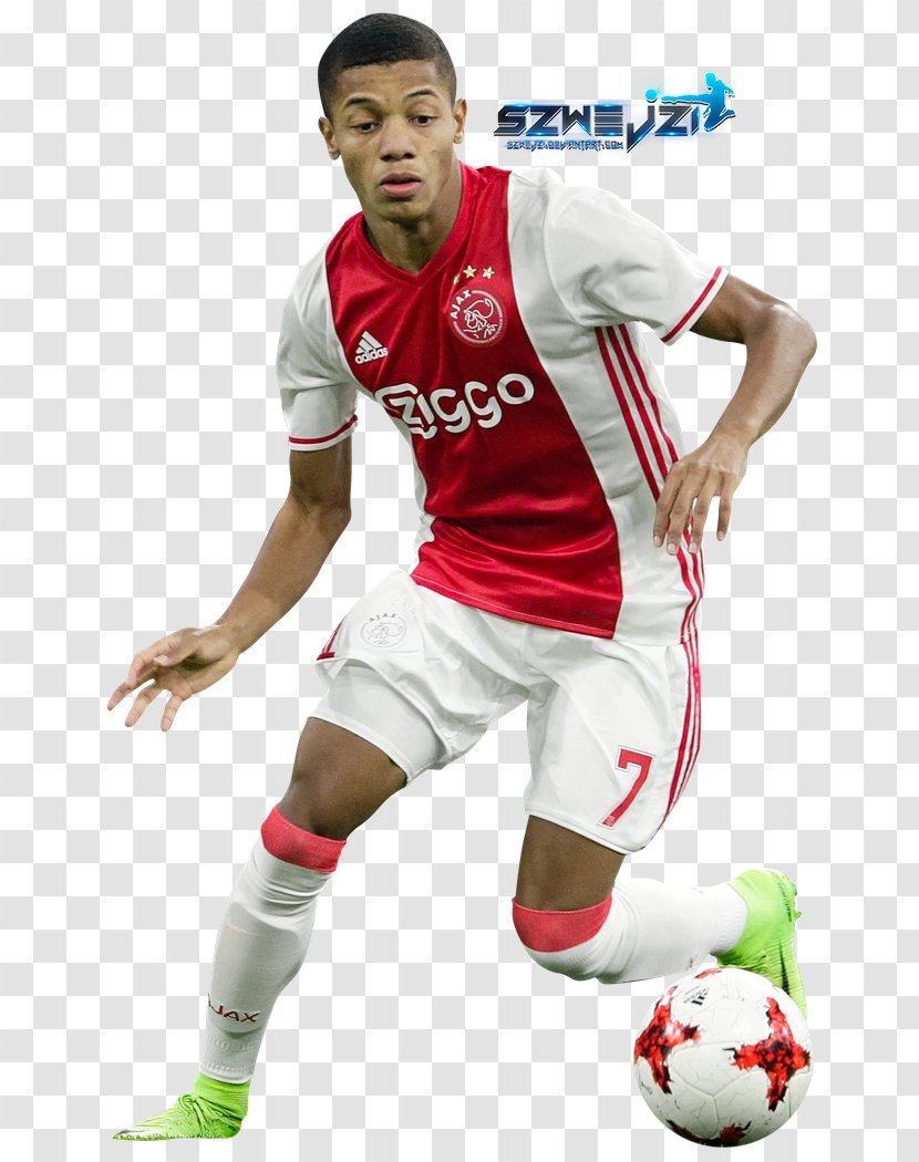 David Neres Soccer Player AFC Ajax Football Image - Sports Transparent PNG