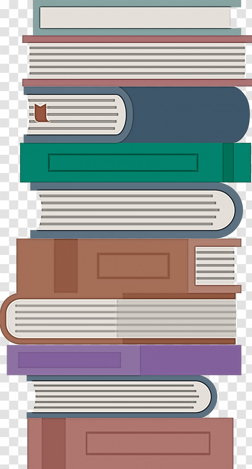 Stack Of Books Books Transparent PNG