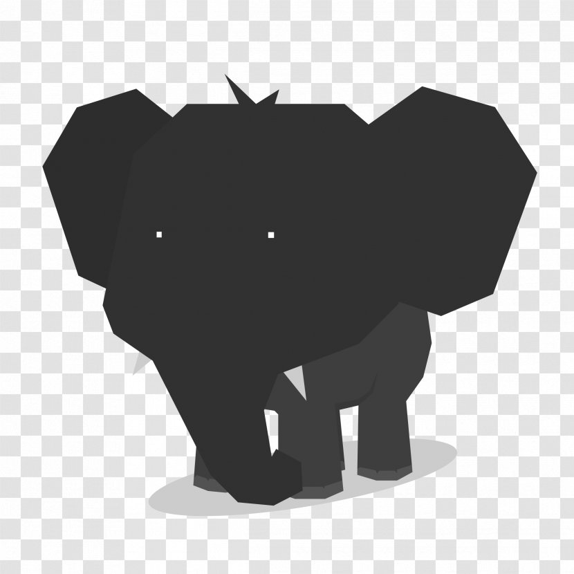 Elephant Photography Drawing Clip Art - Minimal Transparent PNG