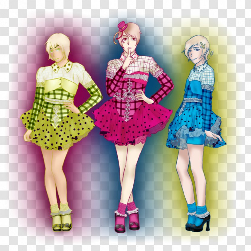 Costume Design Pink M Doll Transparent PNG