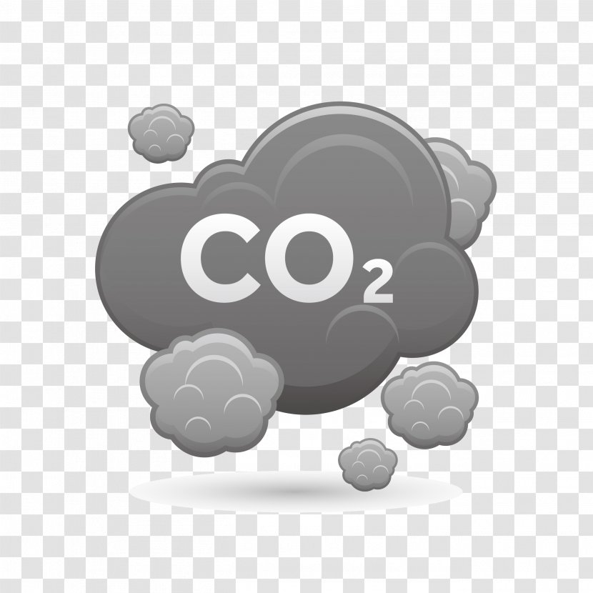 Carbon Dioxide Air Pollution Ecology Clip Art - Dumbbell Transparent PNG
