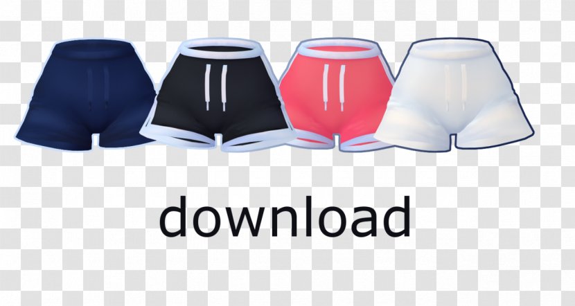 Pants Gym Shorts MikuMikuDance DeviantArt - Brand - Loose Transparent PNG