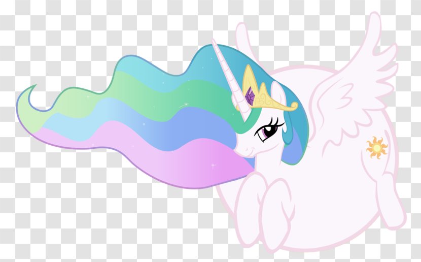 Princess Celestia Pony Fat Derpy Hooves - Pink - Adventures Transparent PNG