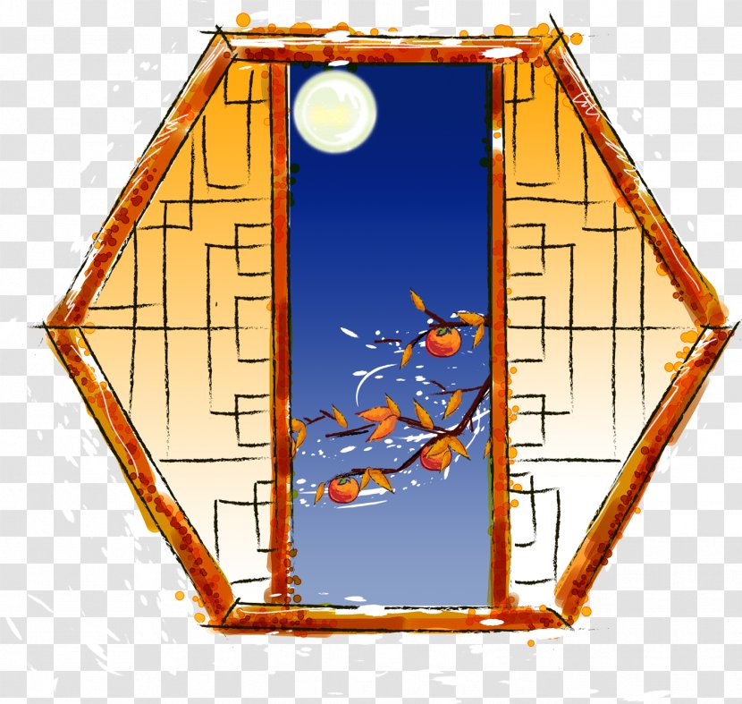 Mid-Autumn Festival Illustration - Full Moon - Moon,Mid-Autumn Transparent PNG