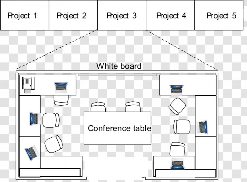 Document Brand Computer - Organization - Hand Drawn Single Room Dormitory Transparent PNG