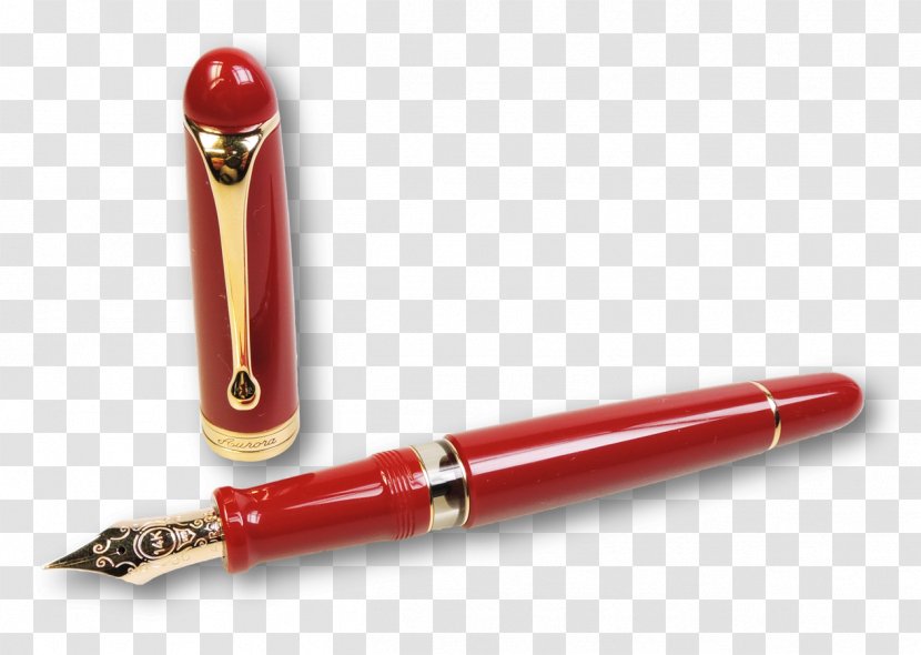 Fountain Pen Flex Nib Red - Cena Netto Transparent PNG