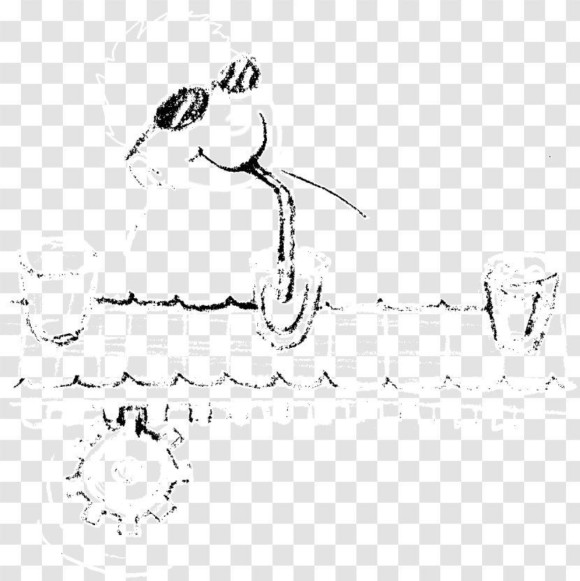 Line Art Mammal Sketch - Cartoon - Hadoop Transparent PNG