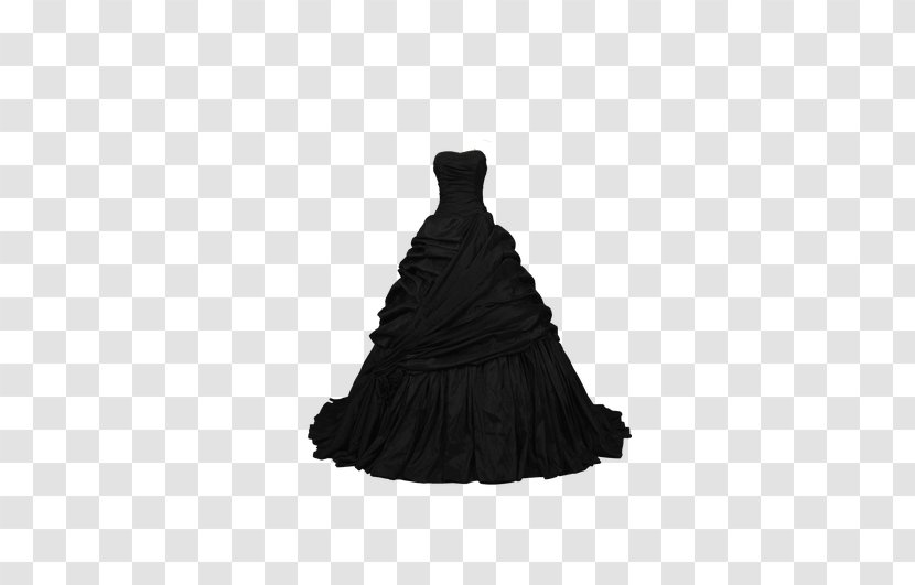 Dress Ball Gown Evening Polyvore - Atmospheric Black Bra Transparent PNG
