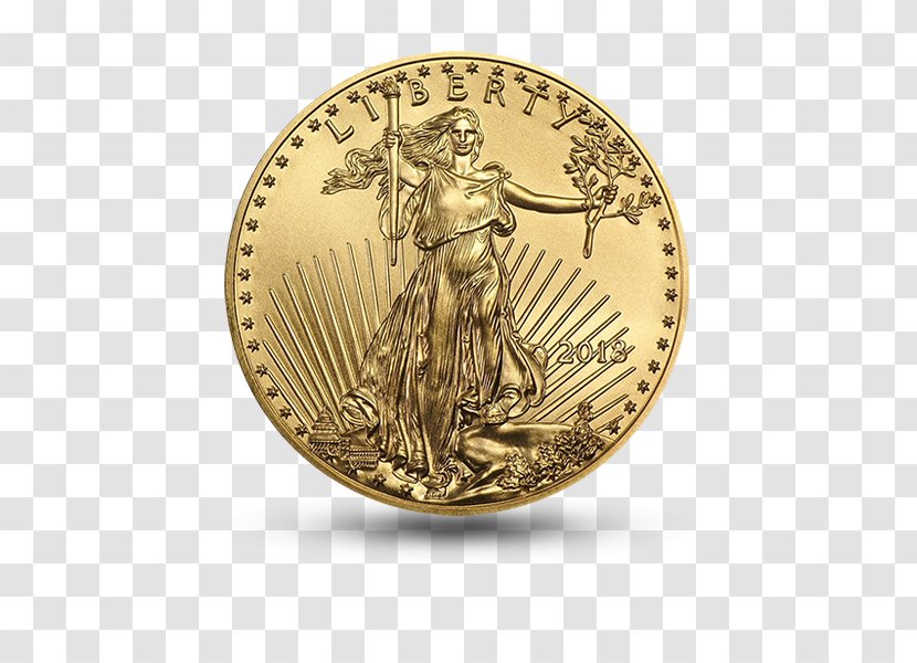 Bullion Coin American Gold Eagle - Britannia Transparent PNG