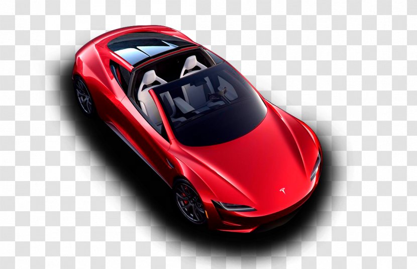 Tesla Roadster Sports Car Semi Motors Transparent PNG
