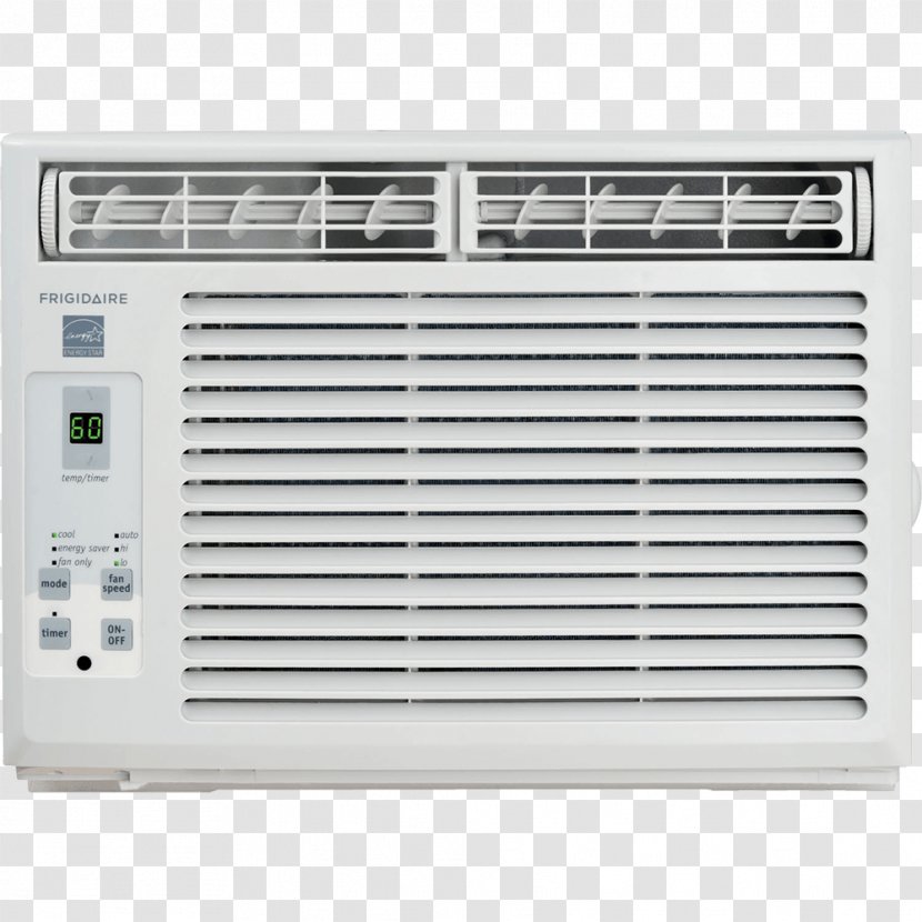 Air Conditioning Frigidaire British Thermal Unit Room Cooling Capacity - Conditioner Transparent PNG