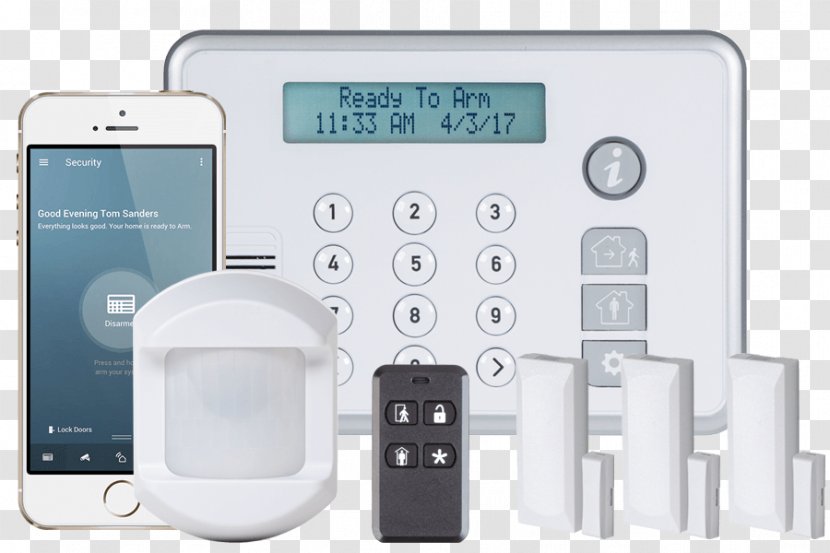 Security Alarms & Systems Home Burglary Sensor - Alarm Transparent PNG