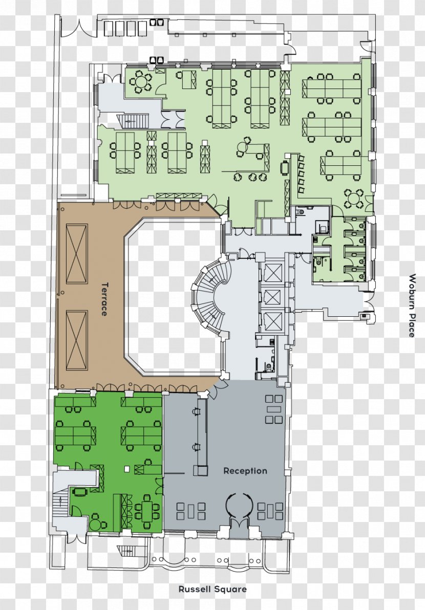 Floor Plan Russell Square House Land Lot Transparent PNG