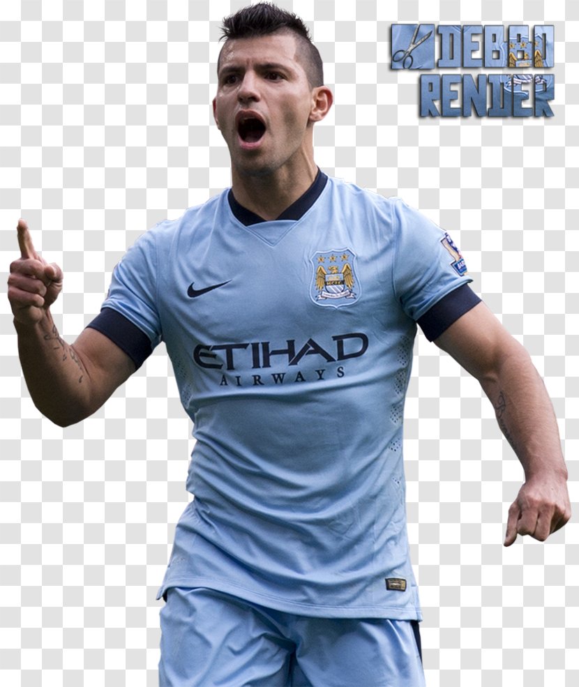 Sergio Agüero Manchester City F.C. Argentina National Football Team Player Jersey - Clothing - Aguero Transparent PNG