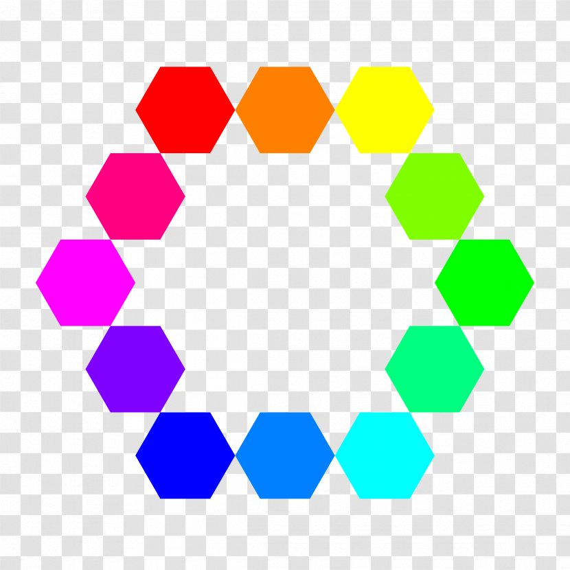 Hexagon Circle Polygon Point Clip Art - Yellow Transparent PNG