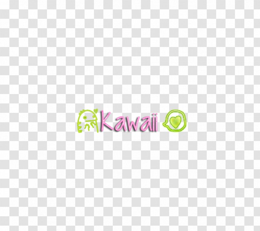 Logo Brand Font - Kawaii Transparent PNG
