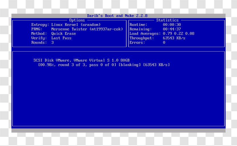 Darik's Boot And Nuke Blue Screen Of Death Hard Drives USB Flash Ultimate CD For Windows - Rectangle - Usb Pendrive Error Transparent PNG