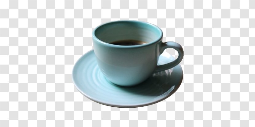 Coffee Cup Espresso Ristretto Mug Saucer - Serveware - Request Transparent PNG