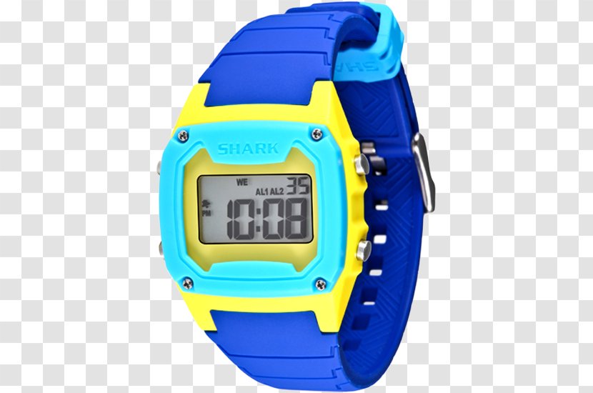 SHARK Sport Watch Freestyle Shark Leash Mini Blue - Diving Transparent PNG