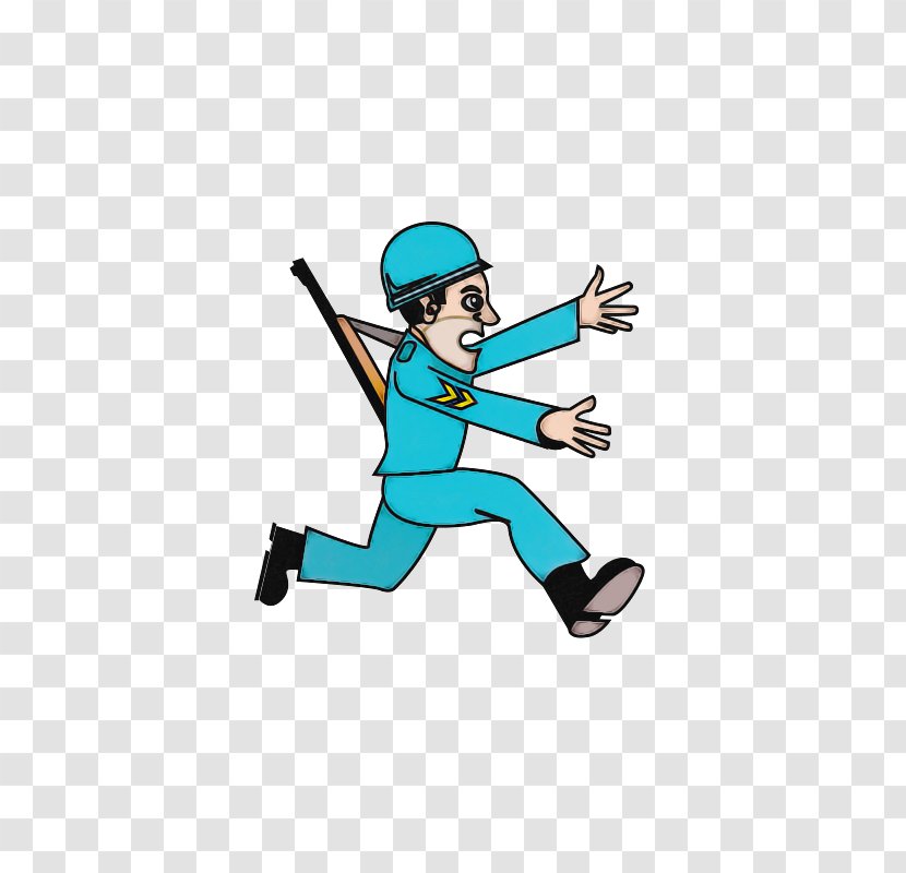 Cartoon Construction Worker Solid Swing+hit - Swinghit Transparent PNG