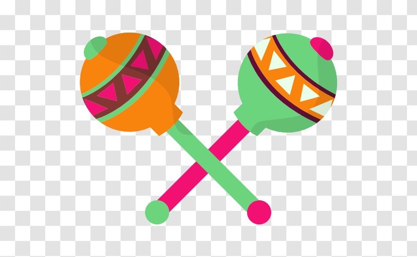 Musical Instruments Maraca - Heart - Mexico Vector Transparent PNG