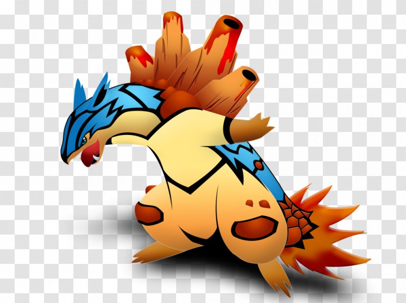 Pokémon X And Y Typhlosion Arcanine Art - Playing Card - Fictional Character Transparent PNG