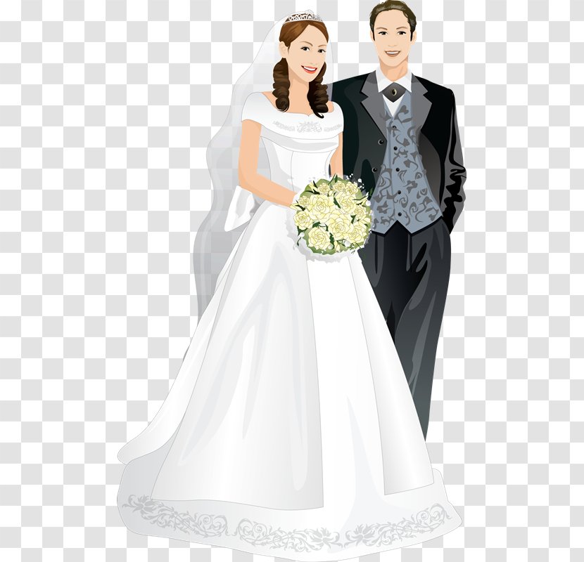 Wedding Invitation Bridegroom - Silhouette - Novia Transparent PNG