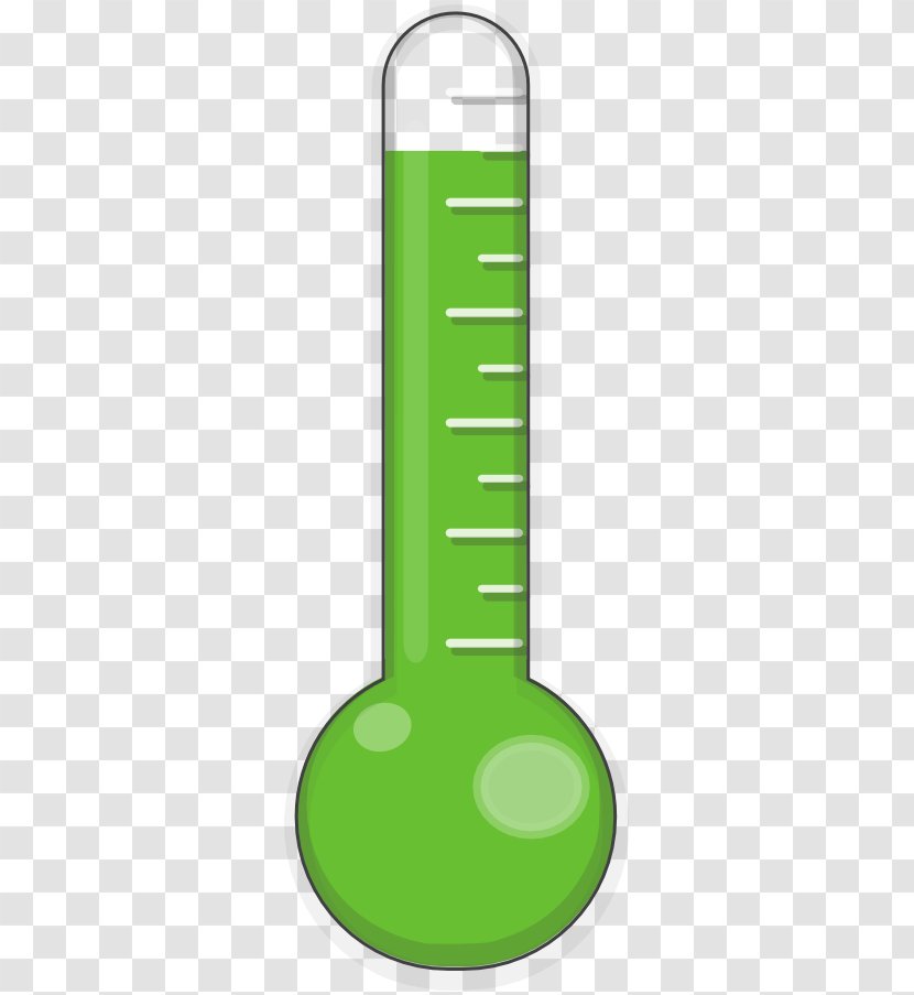 Thermometer Green Clip Art - Weather Transparent PNG